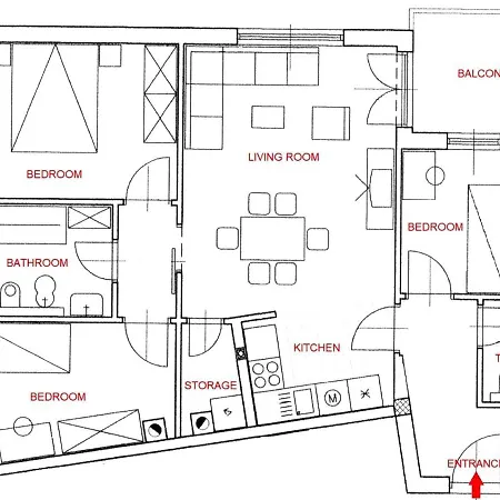 Apartment Dea - Three Bedroom *